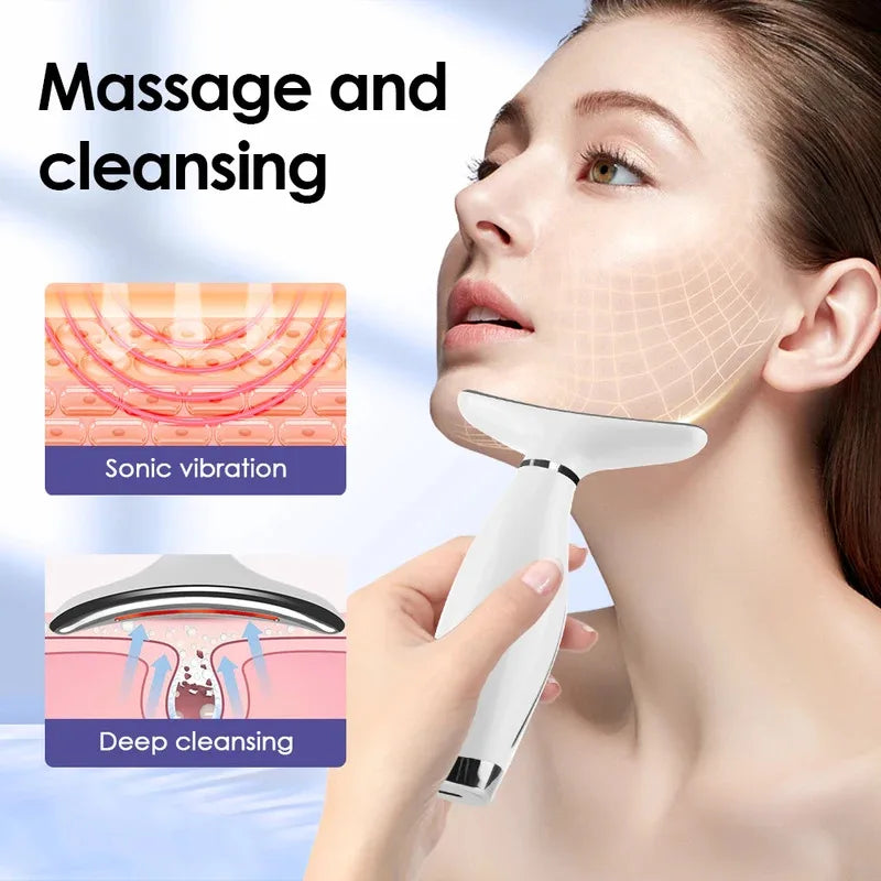 Masseur électrique pour le cou et visage