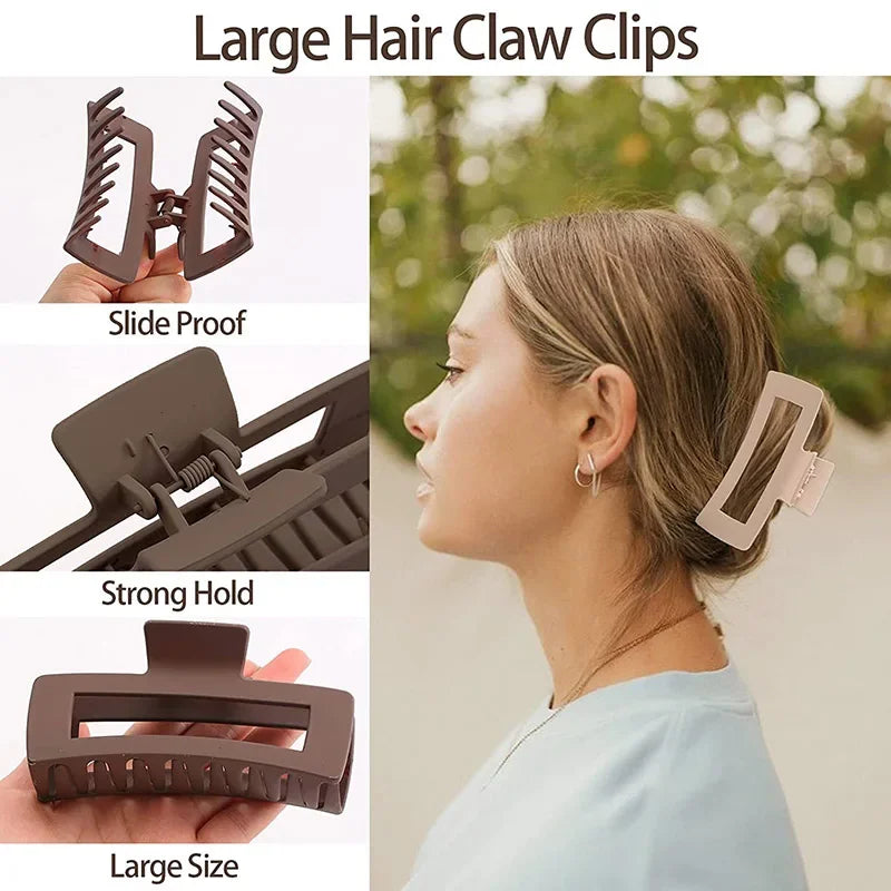 Pinces à cheveux pour femmes et filles, 4 pièces