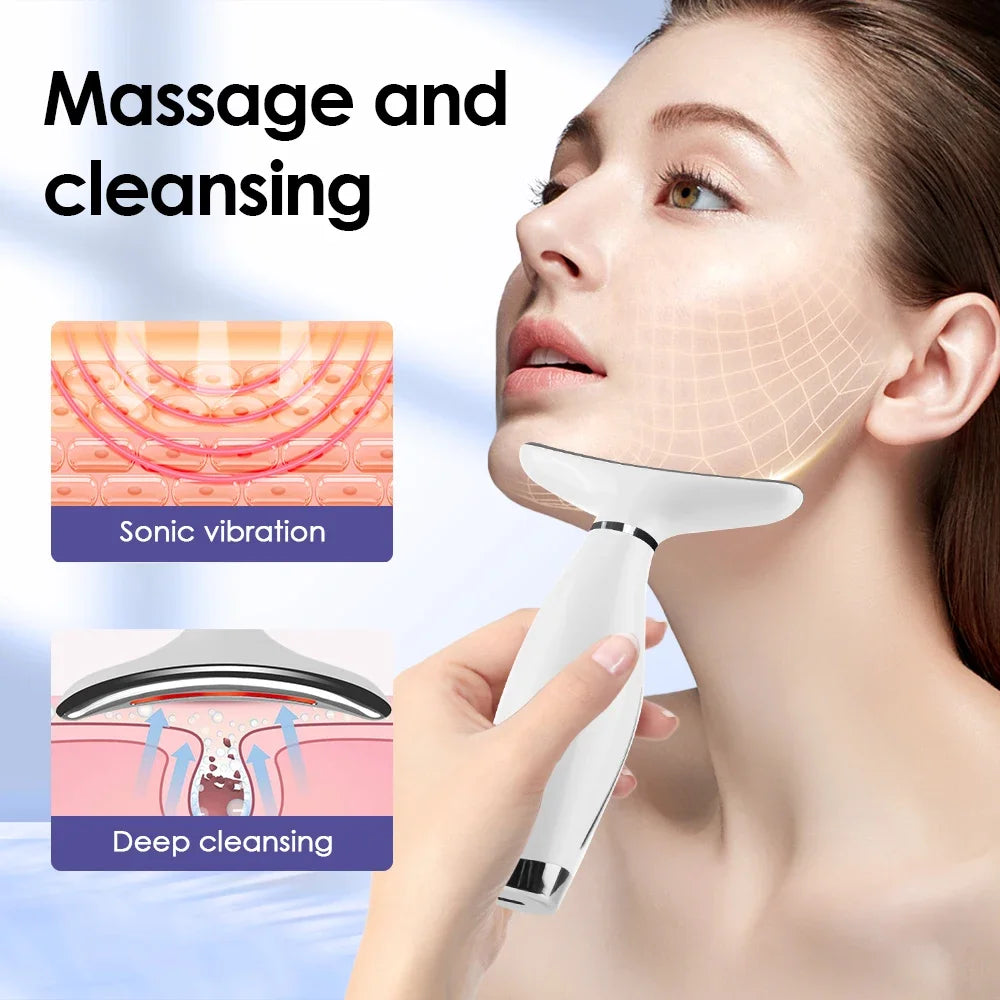 Masseur électrique pour le cou et visage