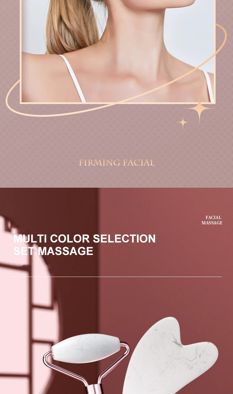 Rouleau en résine pour le visage, le cou et les yeux