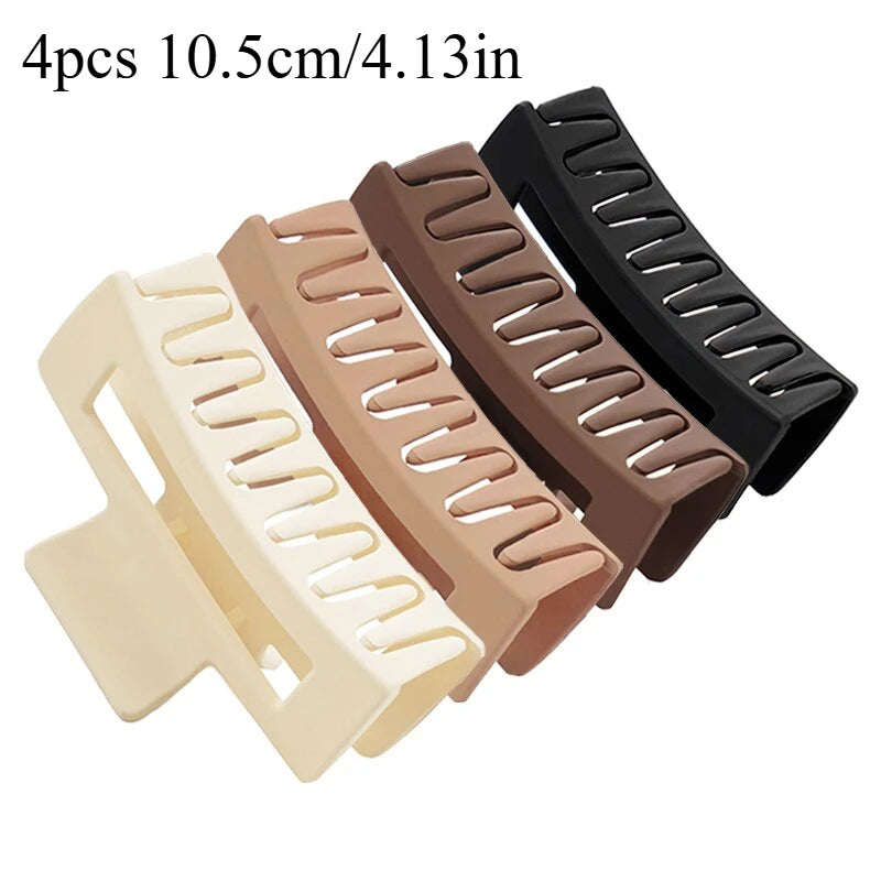 Pinces à cheveux pour femmes et filles, 4 pièces